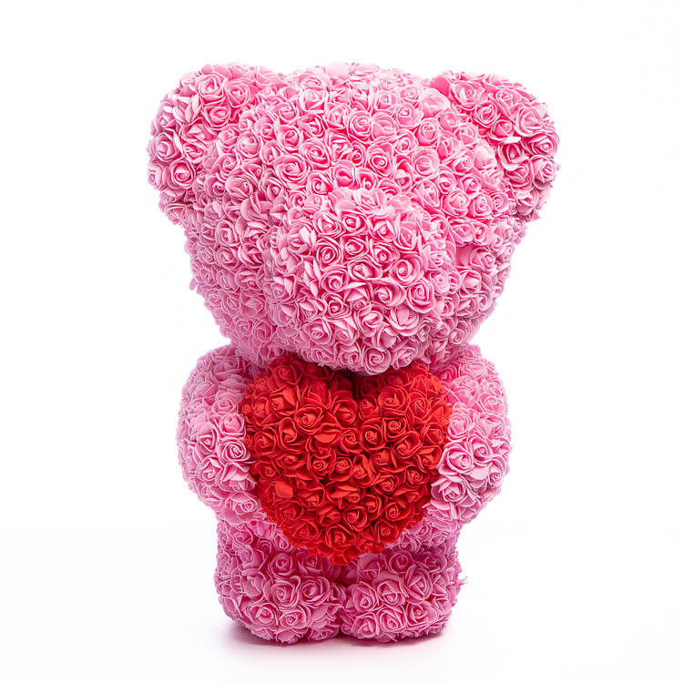 Rose Bear Love Heart Gift