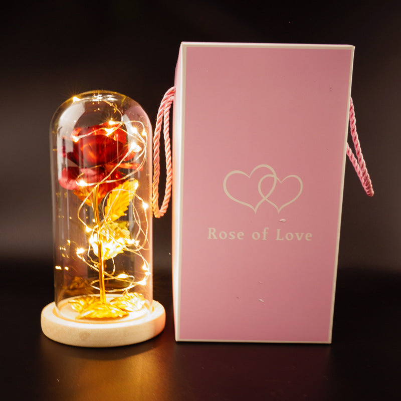 Preserved Flower In Glass Gift