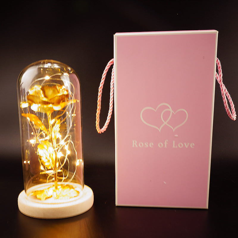 Preserved Flower In Glass Gift