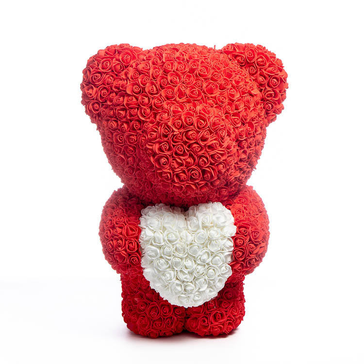 Rose Bear Love Heart Gift